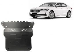 Piastra paramotore di acciaio Skoda Superb 4