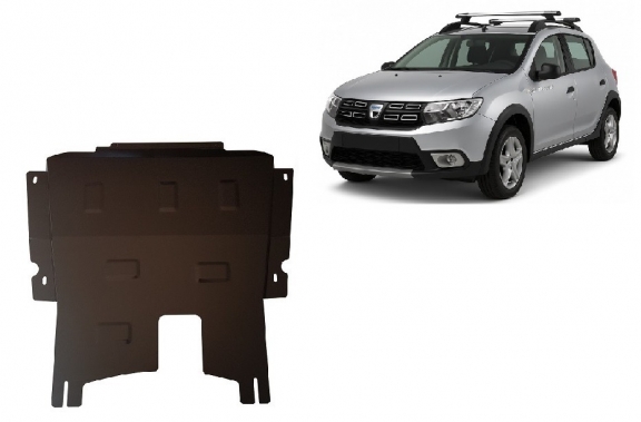 Piastra paramotore di acciaio Dacia Sandero Stepway