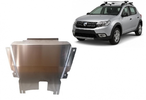 Piastra paramotore di alluminio Dacia SanderoStepway