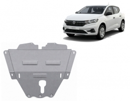 Piastra paramotore di alluminio Dacia Sandero