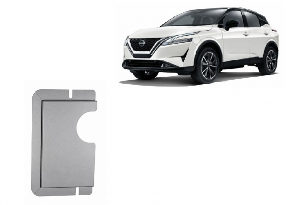 Protezione di alluminio per il differenziale  Nissan Qashqai