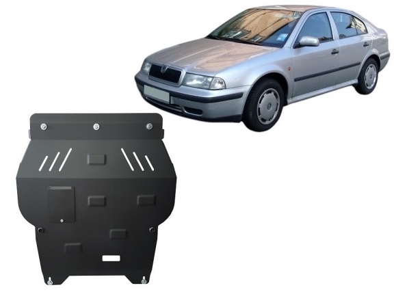 Piastra paramotore di acciaio Skoda Octavia Tour