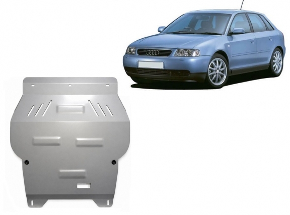 Piastra paramotore di alluminio Audi A3