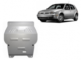 Piastra paramotore di alluminio Volkswagen Golf