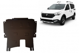Piastra paramotore di acciaio Dacia Dokker Stepway