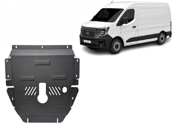 Piastra paramotore di acciaio Nissan Interstar