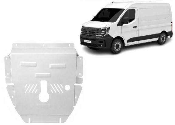 Piastra paramotore di Alluminio Nissan Interstar