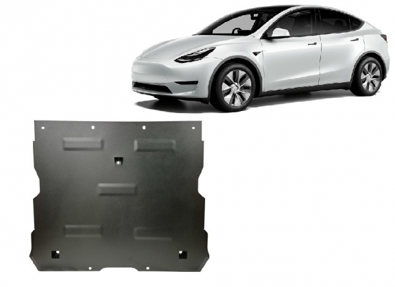 Protezione motore elettrico anteriore per Tesla Model Y AWD