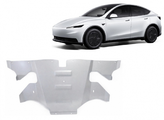 Protezione posteriore motore elettrico in alluminio – Tesla Model Y