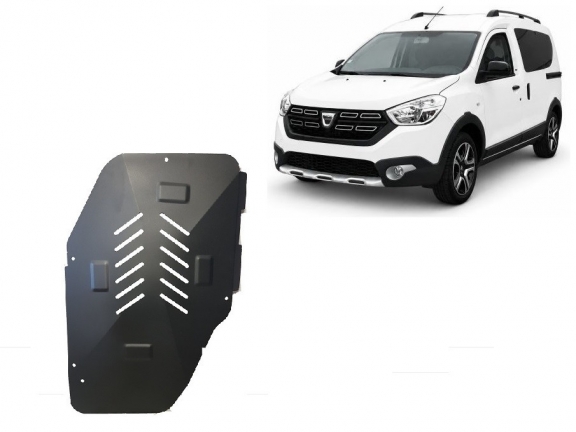Protezione di acciaio per il serbatoio Dacia Dokker Stepway