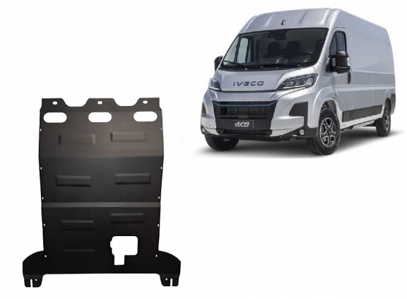 Piastra paramotore di acciaio Iveco eSuperJolly
