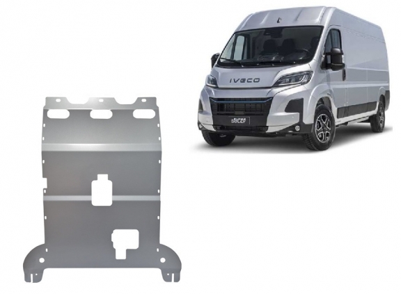 Piastra paramotore di alluminio Iveco eSuperJolly