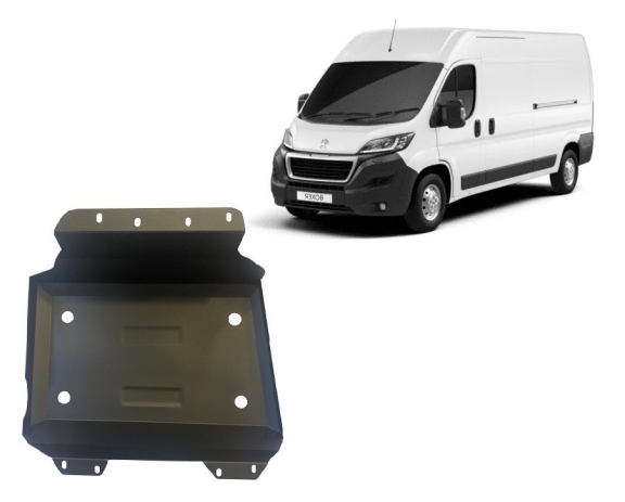 Protezione di acciaio per il serbatoio Peugeot Boxer