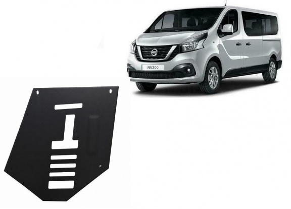 Piastra catalizzatore/cat lock di acciaio Nissan NV300