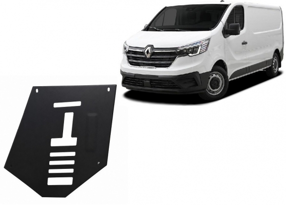 Piastra catalizzatore/cat lock di acciaio Renault Trafic