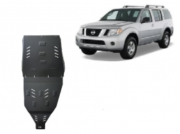Protezione di acciaio per la differenziale e il cambio Nissan Pathfinder