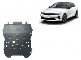 Piastra paramotore di acciaio Opel Astra L