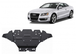 Piastra paramotore di acciaio Audi A5, benzina
