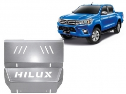Protezione di alluminio per il radiatore Toyota Hilux Revo