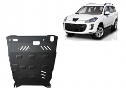 Piastra paramotore di acciaio Peugeot 4007