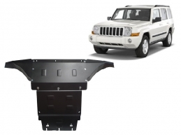 Piastra paramotore di acciaio Jeep Commander