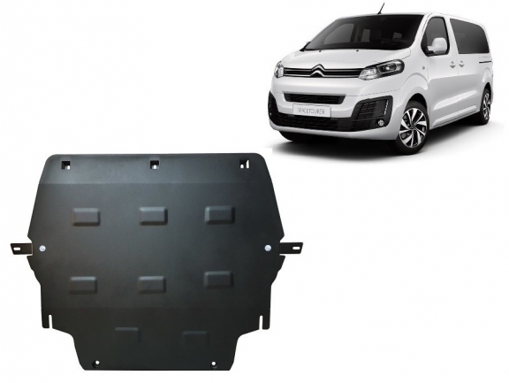 Piastra paramotore di acciaio Citroen Spacetourer