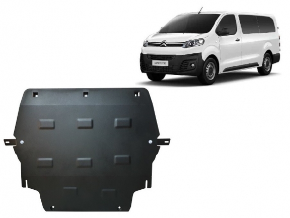 Piastra paramotore di acciaio Citroen Jumpy