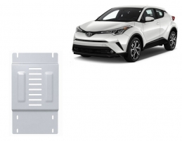 Protezione / blocco catalizzatore in alluminio per Toyota C-HR