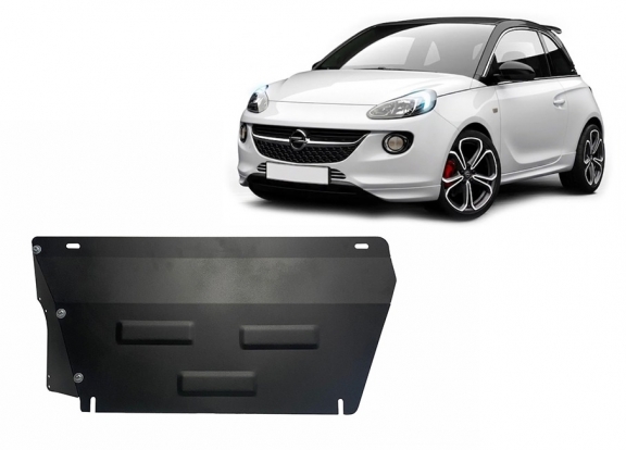 Piastra paramotore di acciaio Opel Adam