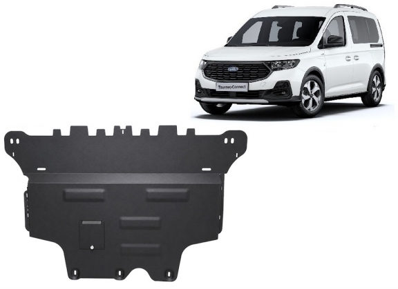 Piastra paramotore di acciaio Ford Tourneo Connect 