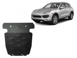 Piastra paramotore di acciaio Porsche Cayenne