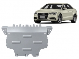 Piastra paramotore di alluminio Audi A3