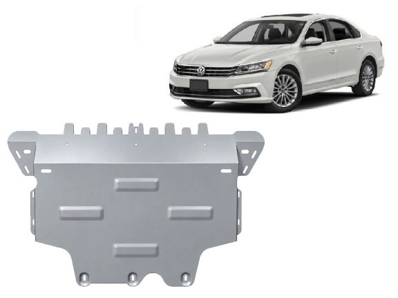 Piastra paramotore di alluminio VW Passat B8