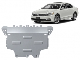 Piastra paramotore di alluminio VW Passat Alltrack