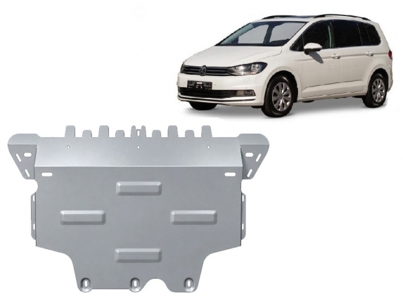 Piastra paramotore di alluminio VW Touran