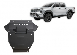 Piastra paramotore di acciaio Toyota Hilux