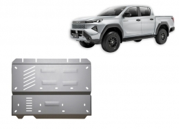 Protezione di alluminio per il differenziale Toyota Hilux