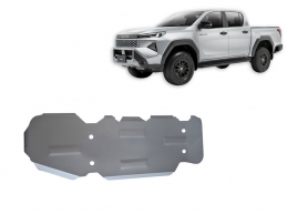 Protezione di alluminio per il serbatoio Toyota Hilux