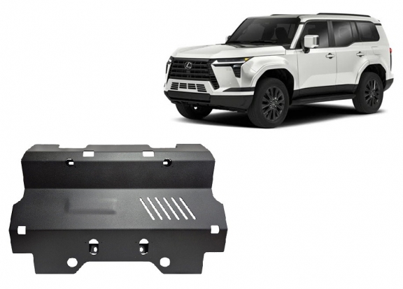 Protezione di acciaio per il radiatore Lexus GX