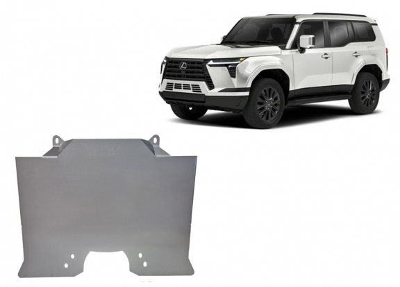 Piastra paramotore di alluminio Lexus GX