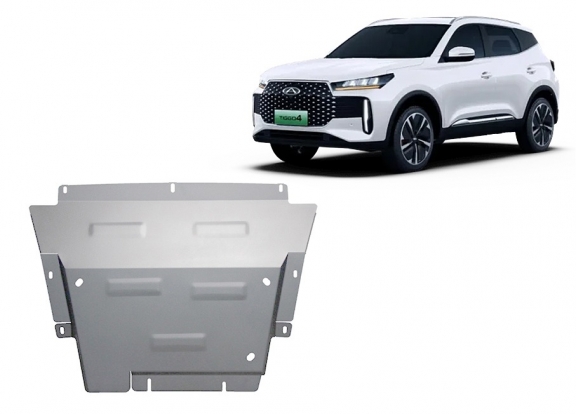Piastra paramotore di alluminio Chery Tiggo 4