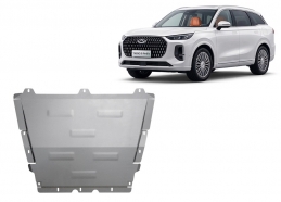 Piastra paramotore di alluminio Chery Tiggo 9