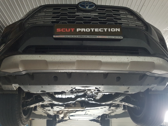 Piastra paramotore di acciaio Toyota Rav4