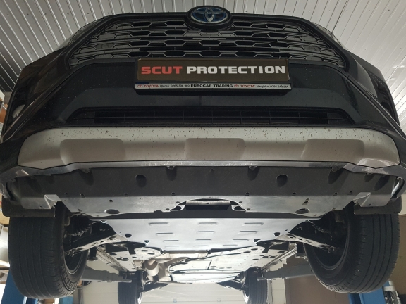Piastra paramotore di acciaio Toyota Rav4