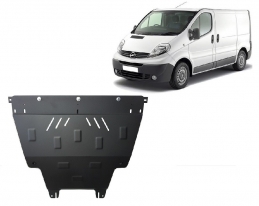 Piastra paramotore di acciaio Opel Vivaro A 