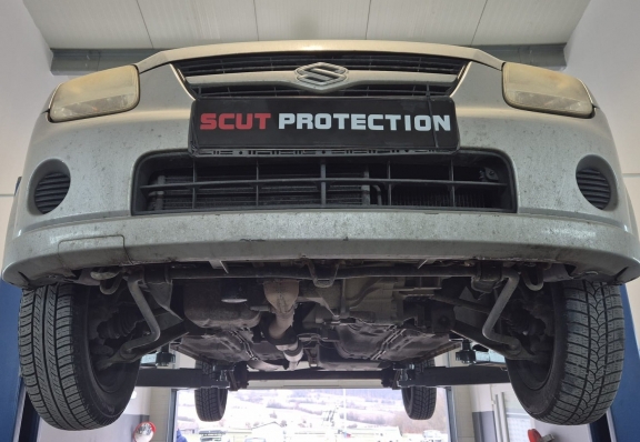 Piastra paramotore di acciaio Suzuki Ignis