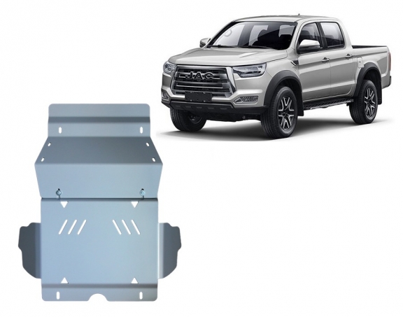 Piastra paramotore di alluminio Jac T8