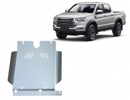Protezione di alluminio  per il cambio Jac T8