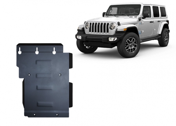 Protezione di acciaio per il cambio Jeep Wrangler - JL