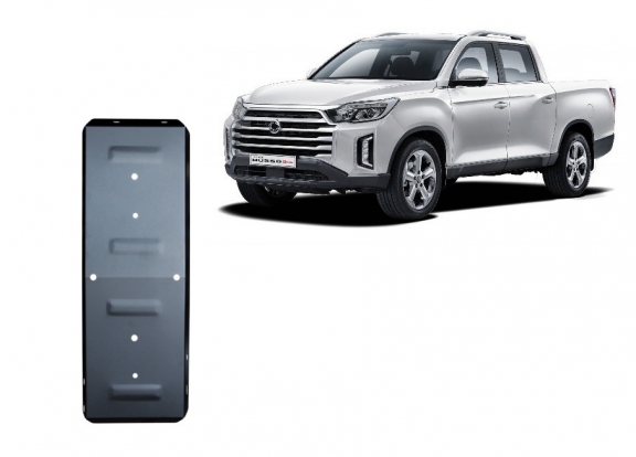 Protezione di acciaio per il serbatoio Ssangyong Musso Grand